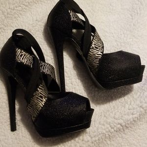 Black heels